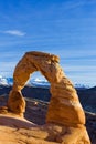 Delicate Arch, Arches National Park, Utah, USA Royalty Free Stock Photo