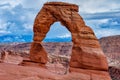 Delicate arch, Arches National Park. Utah, USA Royalty Free Stock Photo