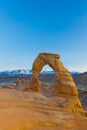 Delicate Arch, Arches National Park, Utah, USA Royalty Free Stock Photo