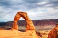 Delicate Arch at Arches National Park, Utah, USA Royalty Free Stock Photo