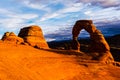 Delicate Arch, Arches National Park, Utah Royalty Free Stock Photo