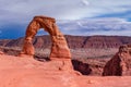 Delicate arch, Arches National Park. Utah, USA Royalty Free Stock Photo