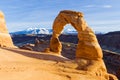 Delicate Arch, Arches National Park, Utah, USA Royalty Free Stock Photo
