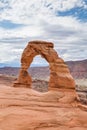 Delicate Arch in Arches National Park, Utah, USA Royalty Free Stock Photo