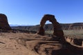 Delicate Arch, Arches National park, Utah, USA Royalty Free Stock Photo