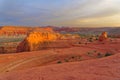 Dedicate Arch in Arches National Park, Utah Royalty Free Stock Photo