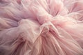 Delicate Ballet Tutu A CloseUp of Artistic Elegance and Romantic Texture Royalty Free Stock Photo