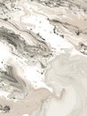 Delicate beige creative abstract hand painted background, marble texture, acrylic painting on canvas Royalty Free Stock Photo