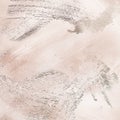 Delicate beige silk design abstract painting background with silver dust