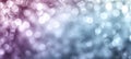 Delicate blurred bokeh background in dusky violet, powder blue, and silver gray colors Royalty Free Stock Photo