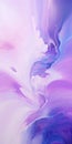 Delicate Chromatics: A High-detailed Abstract Painting In Blue And Purple Royalty Free Stock Photo