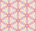 Delicate cute flowers watercolor hand painted summer seamless pattern.