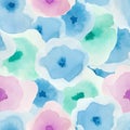 Delicate floral pattern. Royalty Free Stock Photo