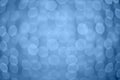 Delicate glitter bokeh light blue background Royalty Free Stock Photo