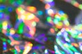 Delicate glitter bokeh rainbow background. Creative and moody color of the picture.