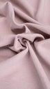 Delicate Pink Fabric Texture Close Up in Soft Lighting for Textile Background Royalty Free Stock Photo