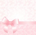 Delicate pink lace background Royalty Free Stock Photo