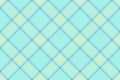 Delicate plaid pattern in soft hues. Seamless texture with light blue and yellow lines. Ideal for backgrounds, textiles, design Royalty Free Stock Photo