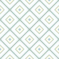 Delicate romb geometric background pattern green white grey Royalty Free Stock Photo