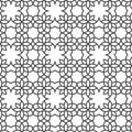 Delicate seamless pattern in arabic style