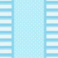 Delicate shades in light blue pastel colors. Stripes and circles on a light blue background. Background for children`s design, pat