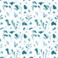 Delicate small flower pattern, perfect for soft designs. Royalty Free Stock Photo