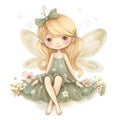 Delicate starry fairy Royalty Free Stock Photo