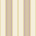 Delicate texture stripe textile, choose background vector fabric. Square seamless pattern lines vertical in antique white and