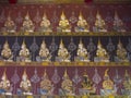 Delicate Thai art angels Thai temple