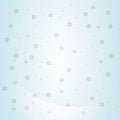 Bubbles on a pale blue background Royalty Free Stock Photo