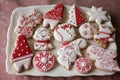delicate and whimsical cookie designs for the holiday season