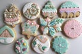 delicate and whimsical cookie designs for the holiday season