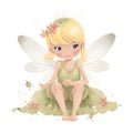 Delicate and whimsical fairy Royalty Free Stock Photo