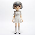 Delicately Detailed Vinyl Toy Of Elizabeth With Neo Plasticism Style