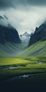 Delicately Rendered Landscapes: Inspiring Green Matte Painting In Iceland
