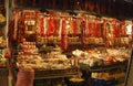 Delicatessen shop in market. Barcelona. Spain Royalty Free Stock Photo