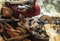 A delicatessen shop in Rome, Italy Royalty Free Stock Photo