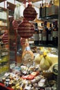 A delicatessen shop in Rome, Italy Royalty Free Stock Photo