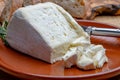 Delice de Bourgogne French cow's milk cheese from Burgundy region of France