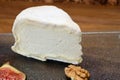 Delice de Bourgogne French cow`s milk cheese from Burgundy region of France