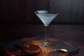Delicious alcoholic cocktail `Margarita ` Royalty Free Stock Photo