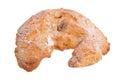 Delicious almond croissant