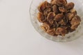 Amla candy in a bowl on white background Royalty Free Stock Photo