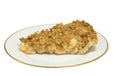 Delicious apple crumble pie Royalty Free Stock Photo