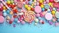 delicious background candy food