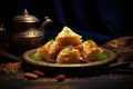 Delicious baklava dish