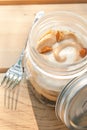 Delicious Banoffee in Mason jar