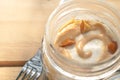 Delicious Banoffee in Mason jar