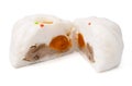 Delicious baozi  Chinese steamed meat bun is ready to eat Royalty Free Stock Photo