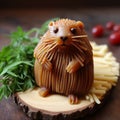 Delicious Beaver-shaped Pasta Pastry - Perfect For Pasta Lovers